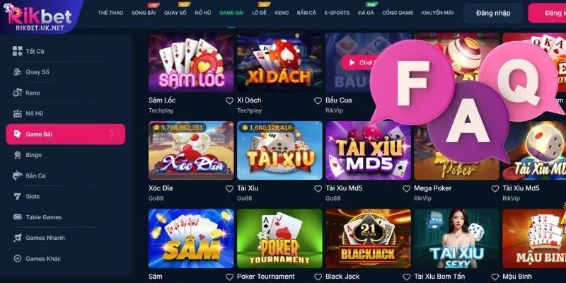 Câu Hỏi Thường Gặp RIKBET – Hỗ Trợ Người Chơi Hiểu Rõ Nhà Cái - jefuzi