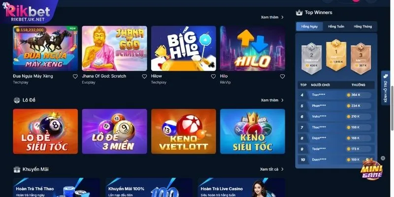 Khám Phá Giao Diện Giải Trí RIKBET Với Thiết Kế Hiện Đại - jefuzi